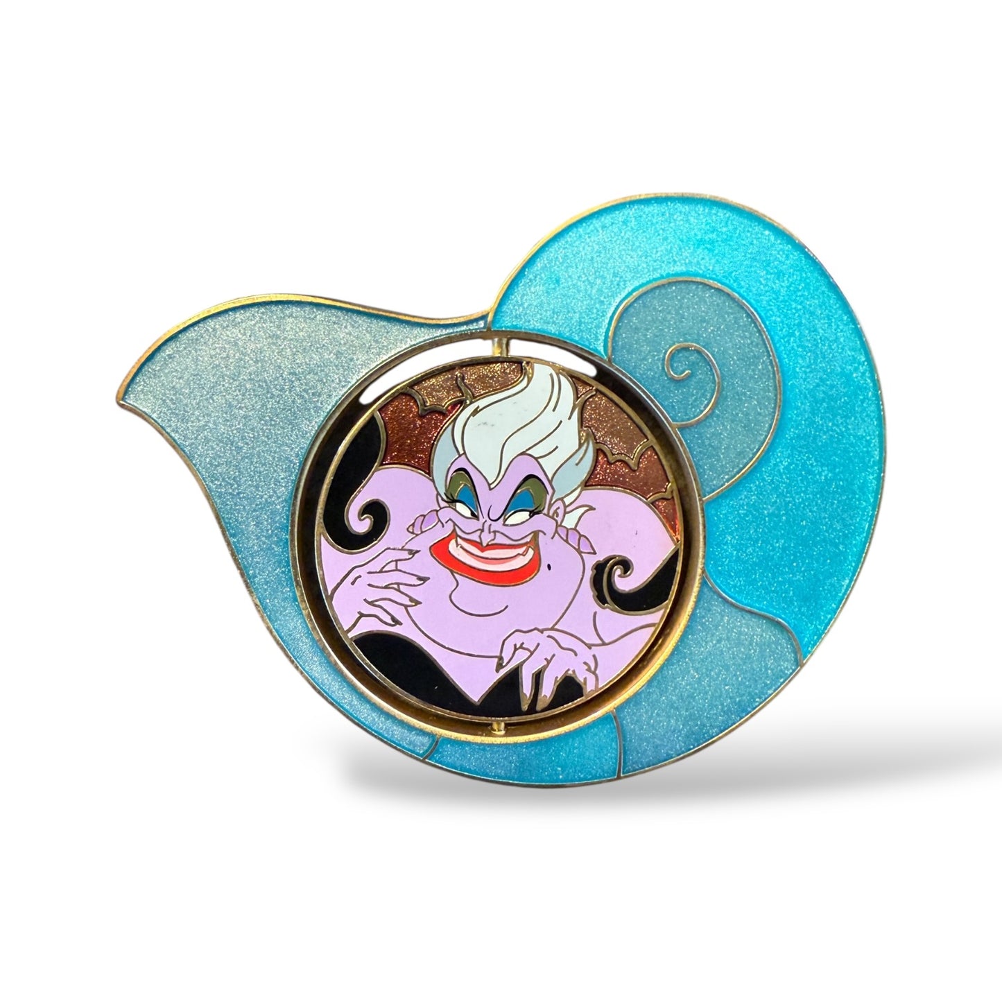 DEC Good vs. Evil Spinner Ariel and Ursula Pin