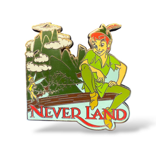 WDW Love is an Adventure Scavenger Hunt Never Land Pin