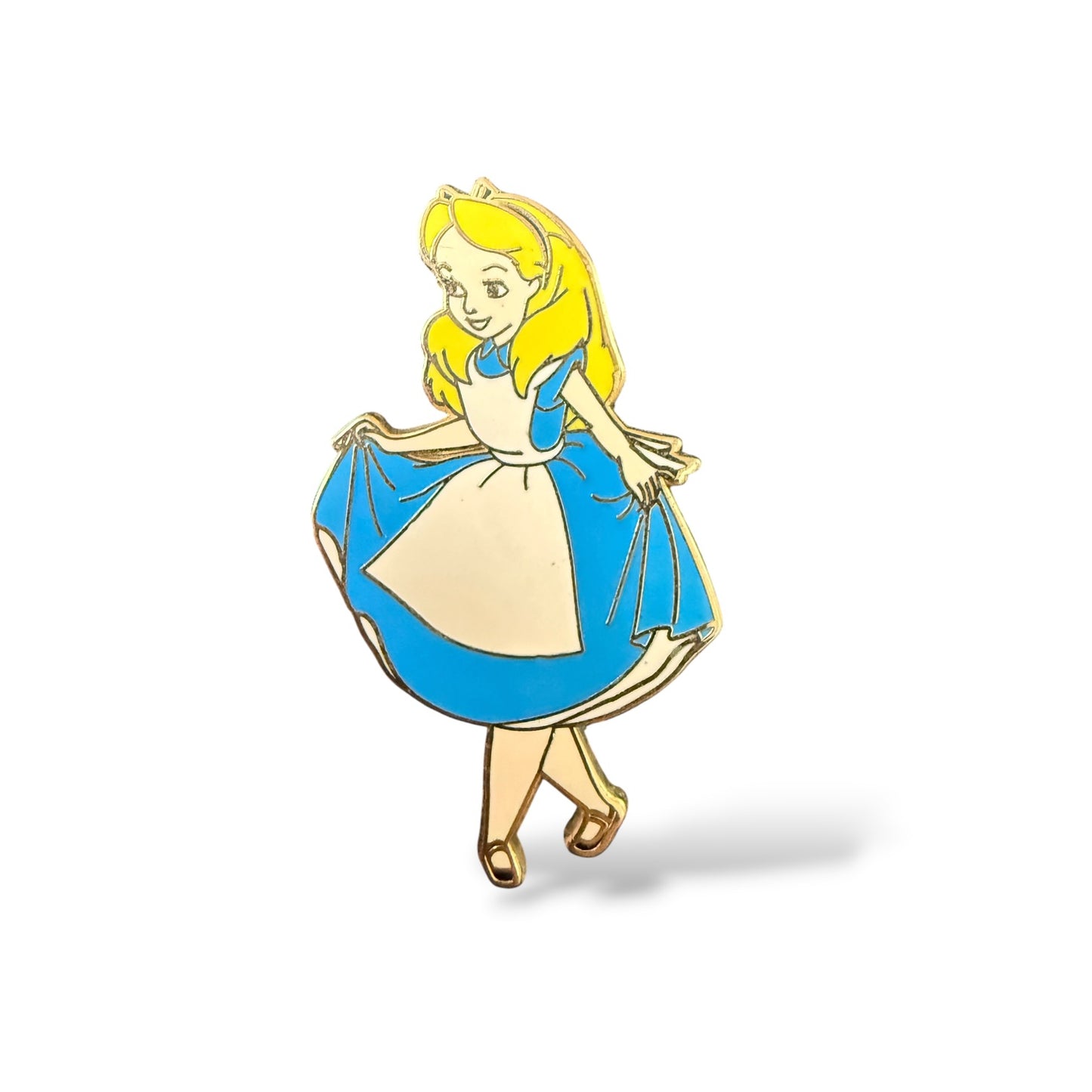 Disney Parks Alice in Wonderland Curtsying Pin
