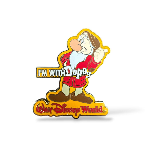 DLR I'm With Dopey Grumpy Pin