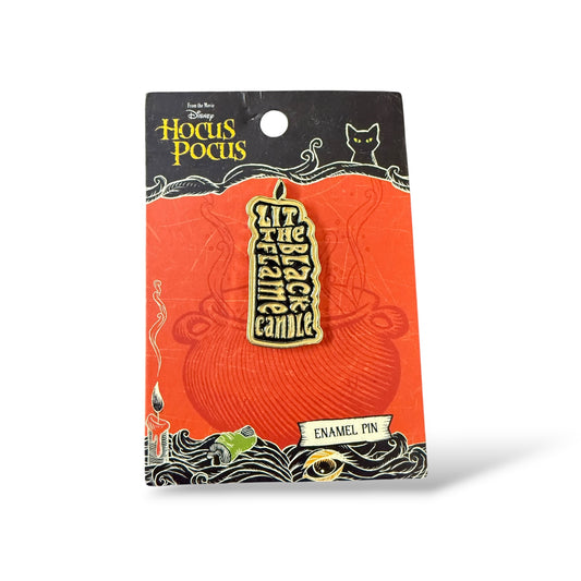 BioWorld Hocus Pocus Black Flame Candle Pin