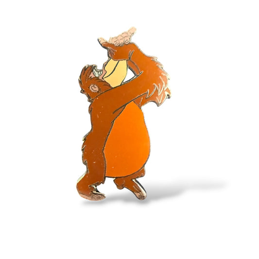 Disney Catalog The Jungle Book 35th Anniversary King Louie Playing Instrument With Hands Pin