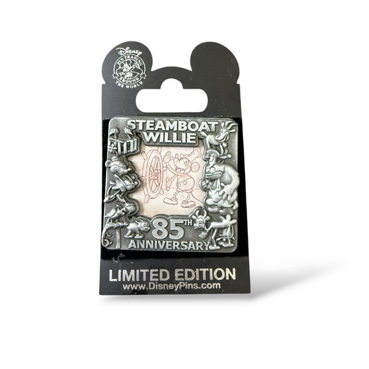 Disney Parks Steamboat Willie 85th Anniversary Pin