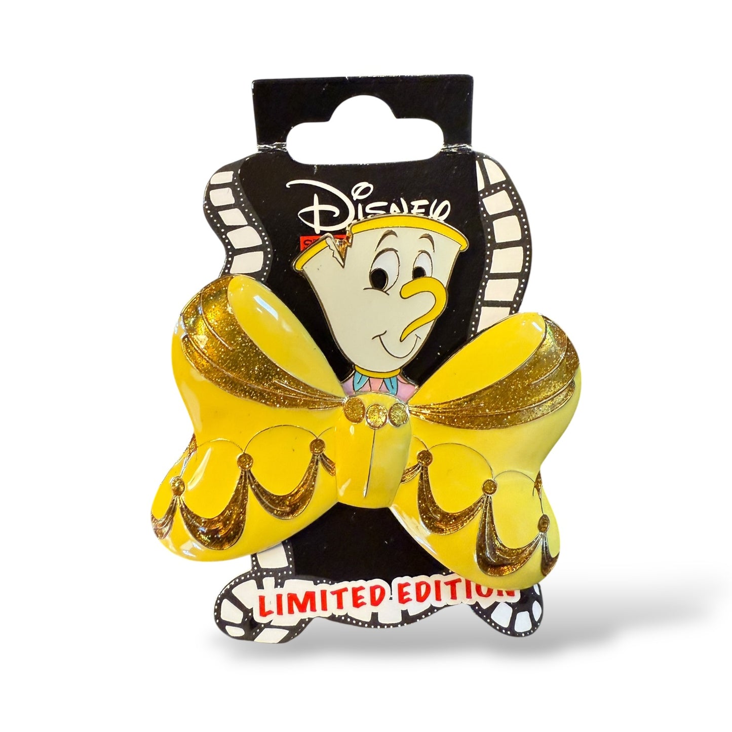 DSSH Bow Chip Beauty and The Beast Pin
