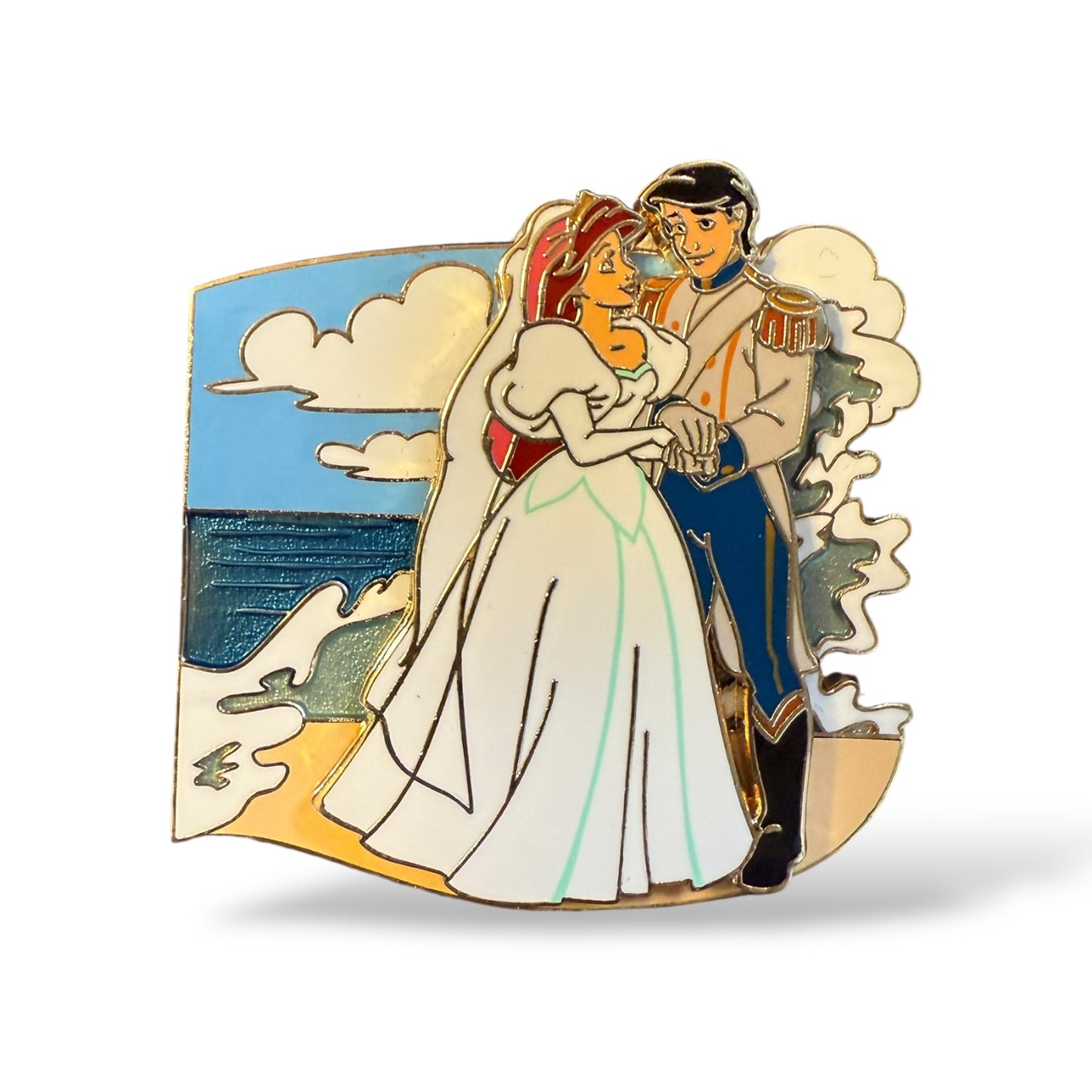 DLR The Little Mermaid Surprise Puzzle Wedding Pin