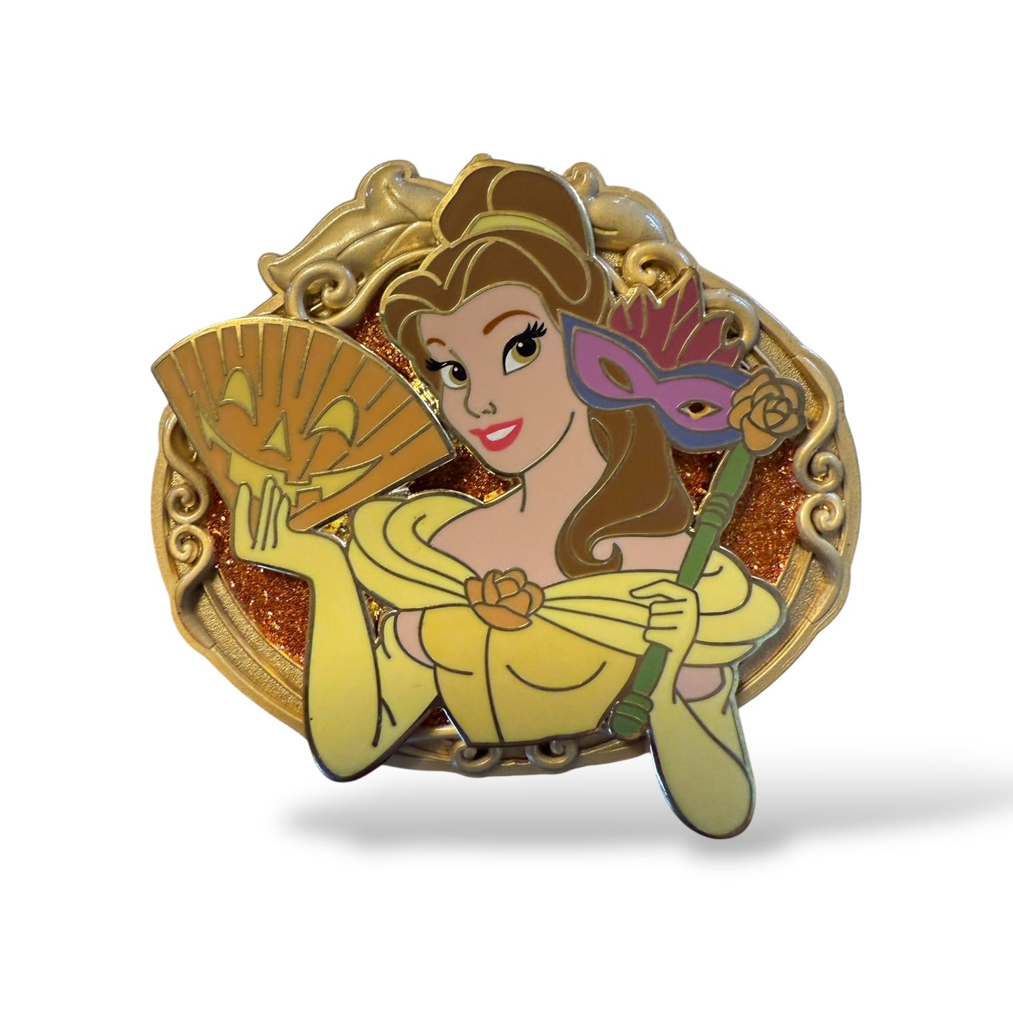 DEC Halloween Masquerade Belle Pin