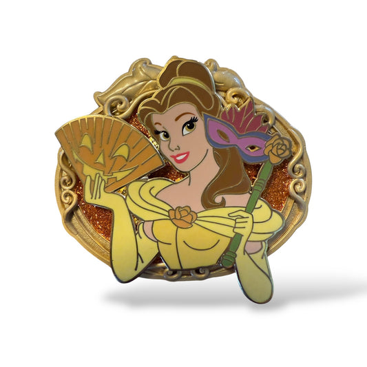 DEC Halloween Masquerade Belle Pin