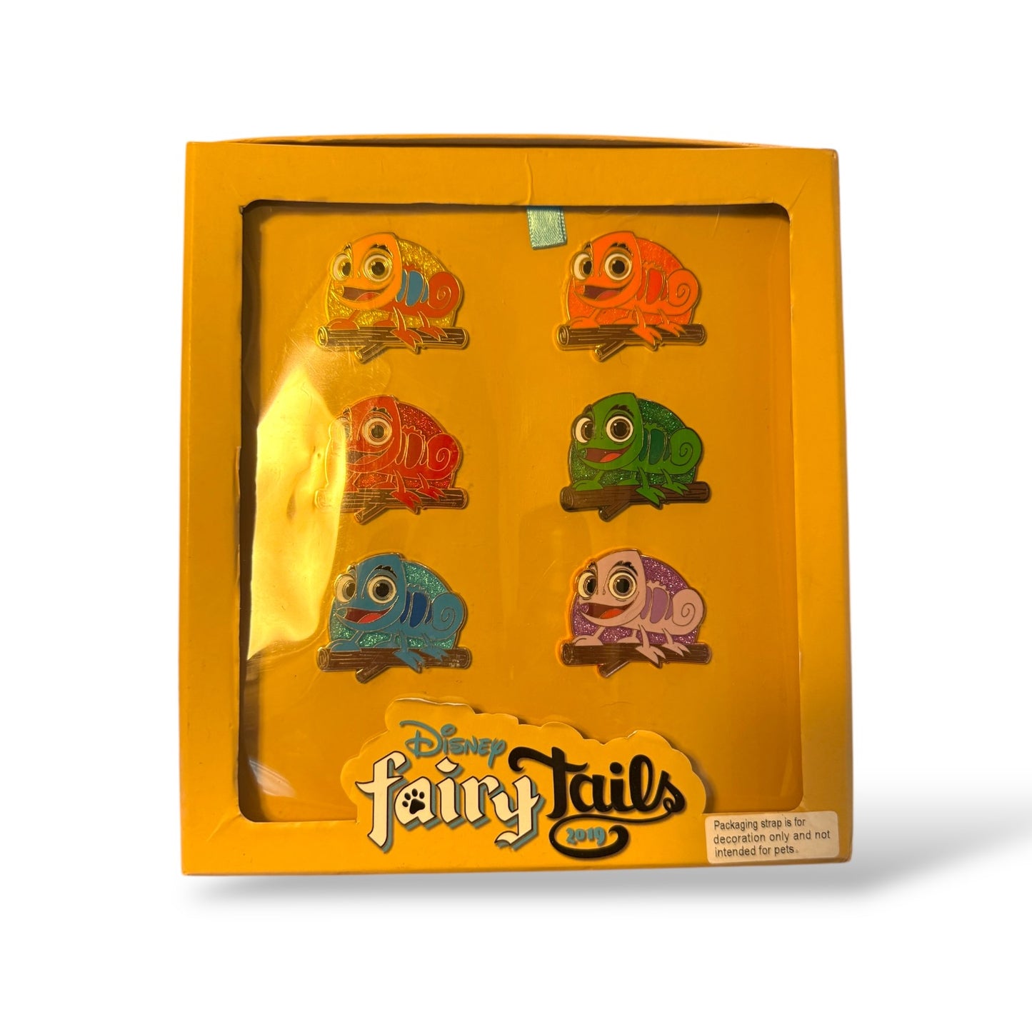 WDW FairyTails Event Pascal's Scavenger Hunt Pin Set