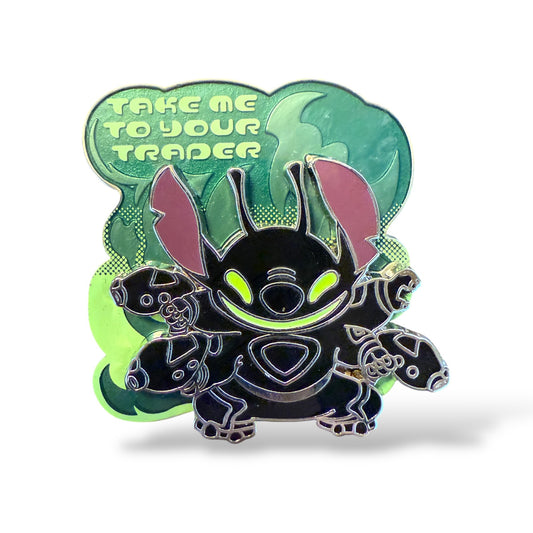 DLR Sci-Fi Academy Take Me To Your Trader Stitch Pin
