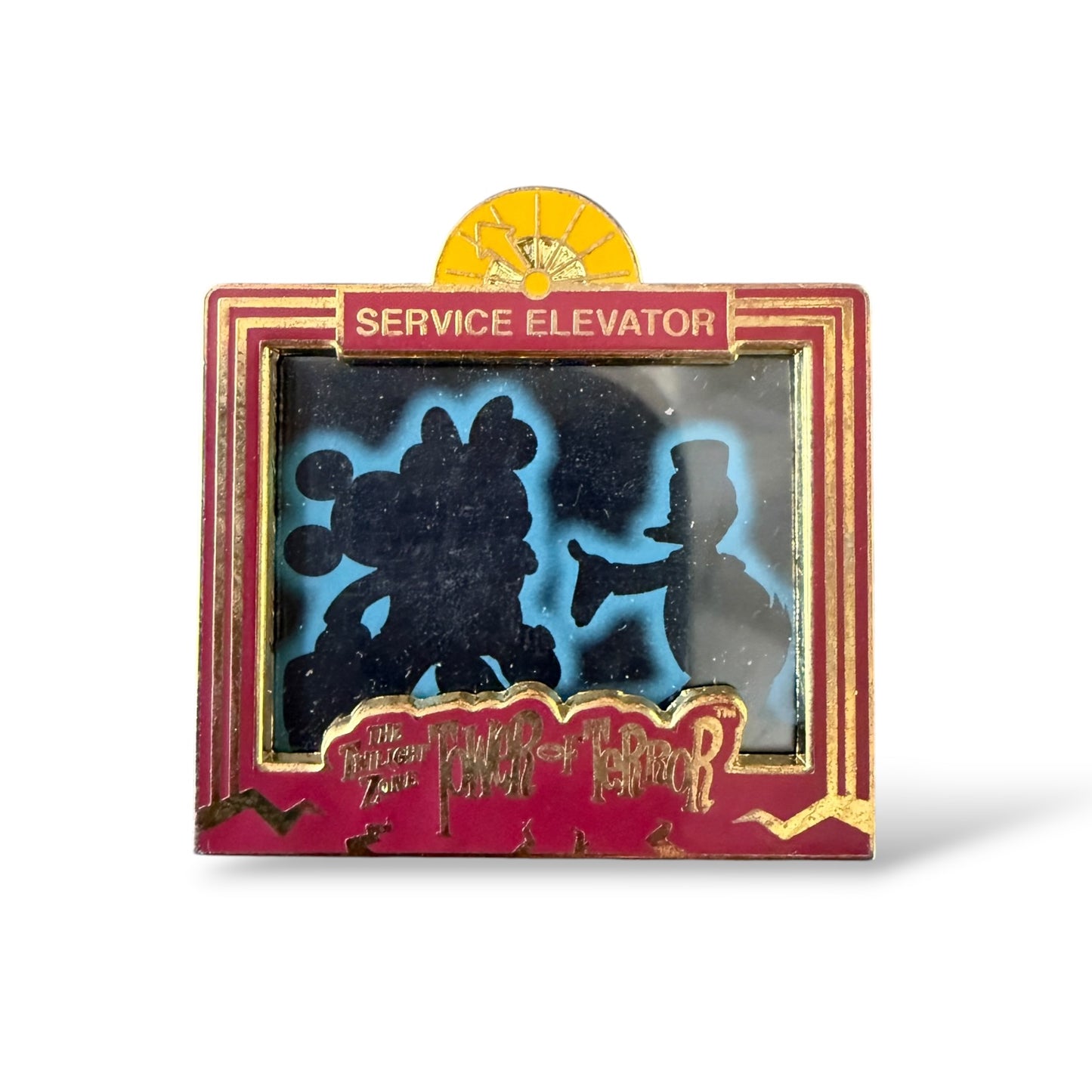 Disney Parks Magic Slider Tower of Terror Pin
