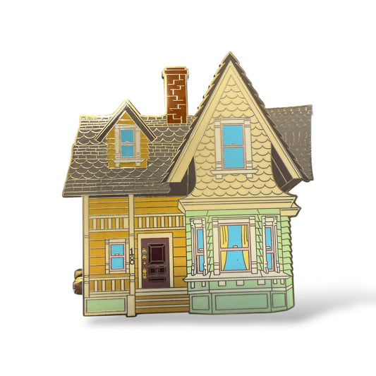 Disney Parks Pixar's Up 10th Anniversary Carl and Ellie House Jumbo Pin