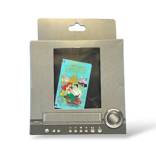 DLR VCR Tape The Little Mermaid Pin