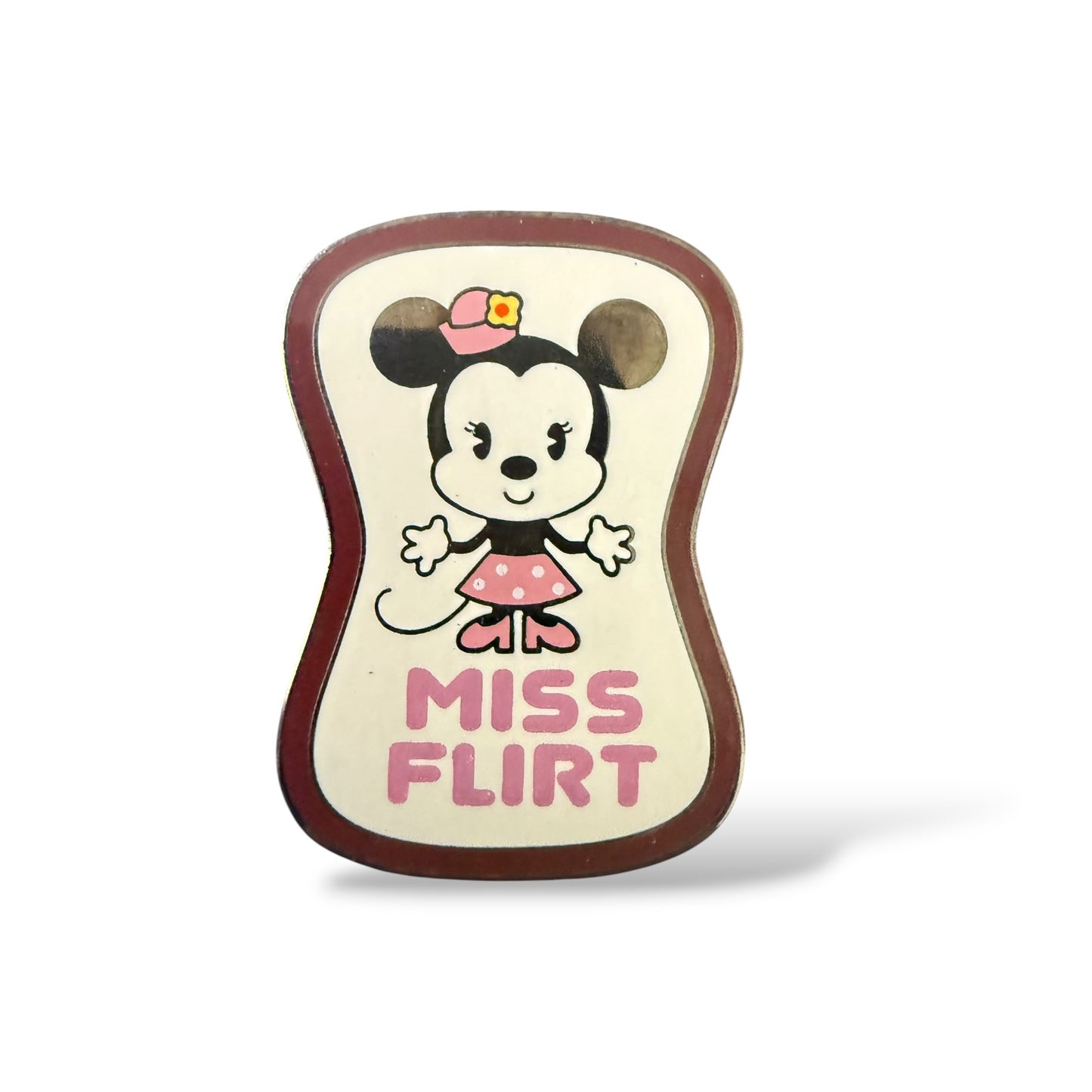 Disney Catalog Mickey and Friends Cuties Minnie Miss Flirt Pin