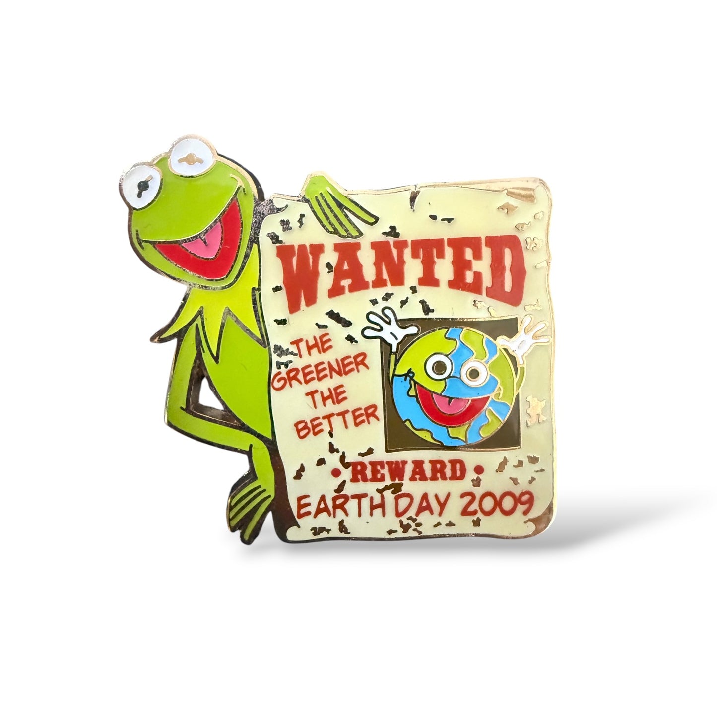 DEC Earth Day 2009 Kermit Pin