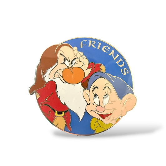 WDW Friends Dopey and Grumpy Pin
