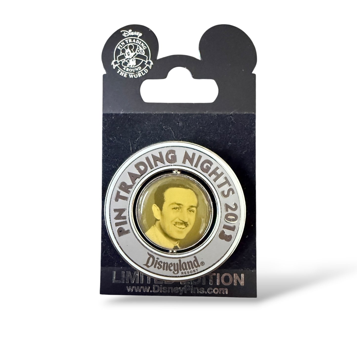 DLR Pin Trading Nights 2013 Walt Disney Spinner Pin