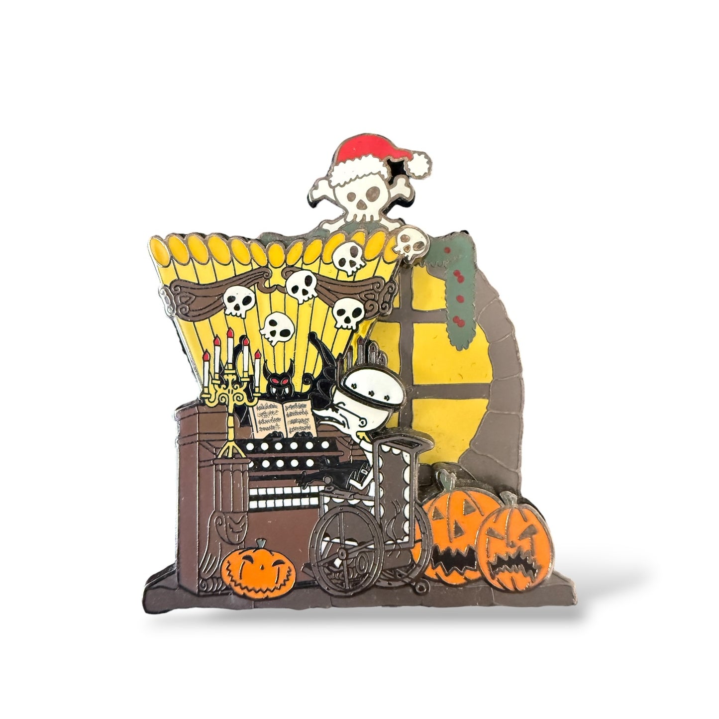 DLR Nightmare Before Christmas Dr. Finkelstein Playing Organ Pin