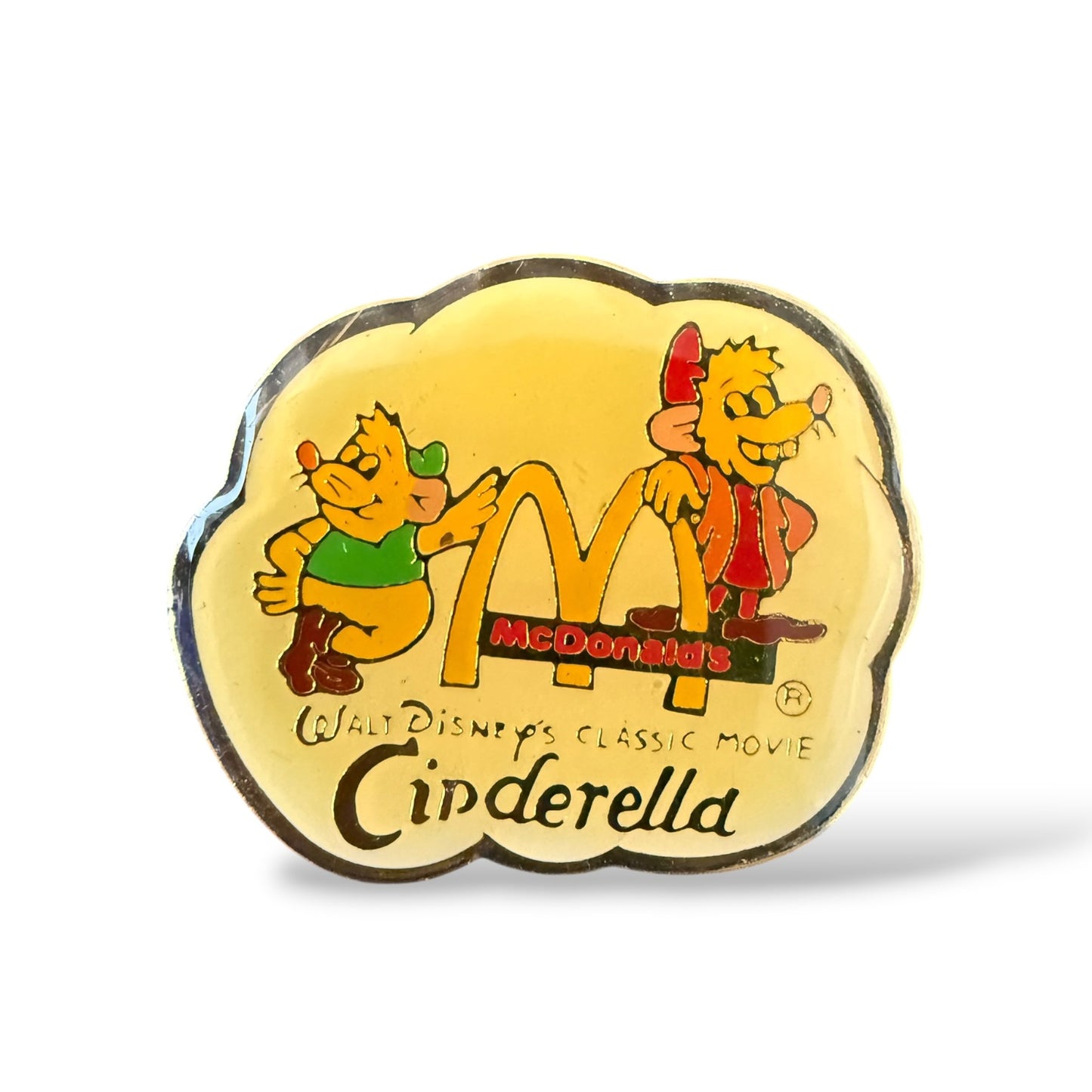 McDonald's Cinderella Gus and Jaq Pin