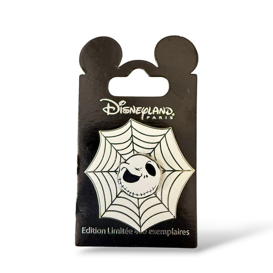 DLRP Jack Skellington Spider Web Pin