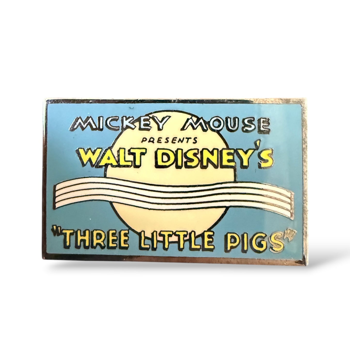 Disney Catalog Three Little Pigs Animated Short Title Pin