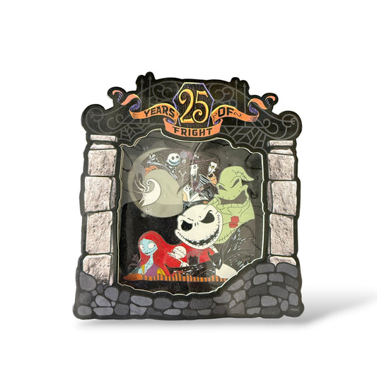 DLR 25 Years of Fright Nightmare Before Christmas Jumbo Pin