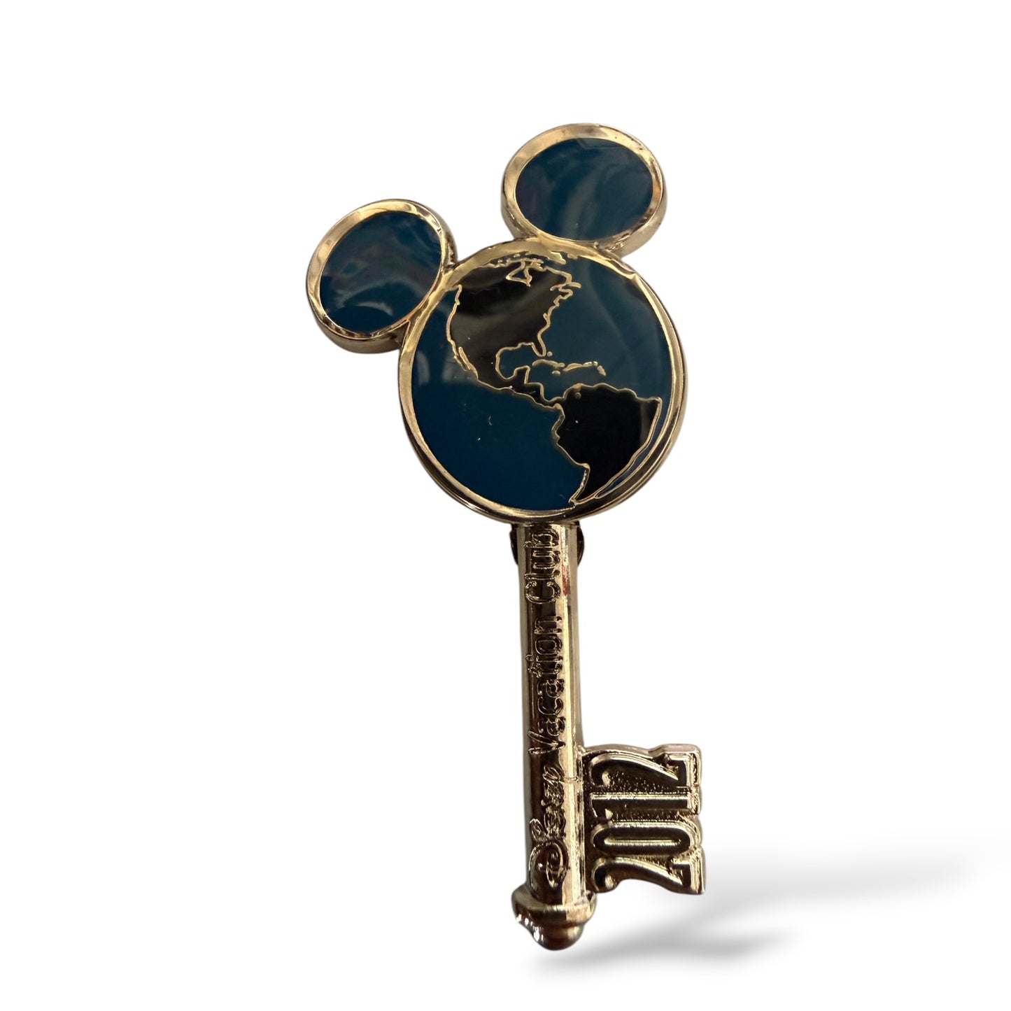 DVC Key to Over 500 Kingdoms Mickey Head Icon Pin