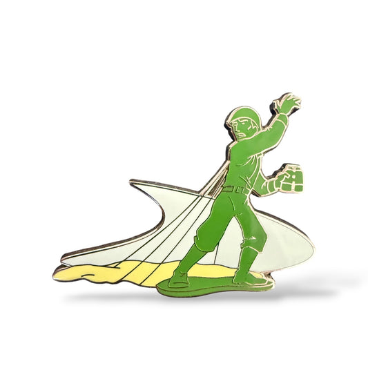 DLR Toy Story Zoetrope Mystery Sarge Green Army Man Parachute Pin