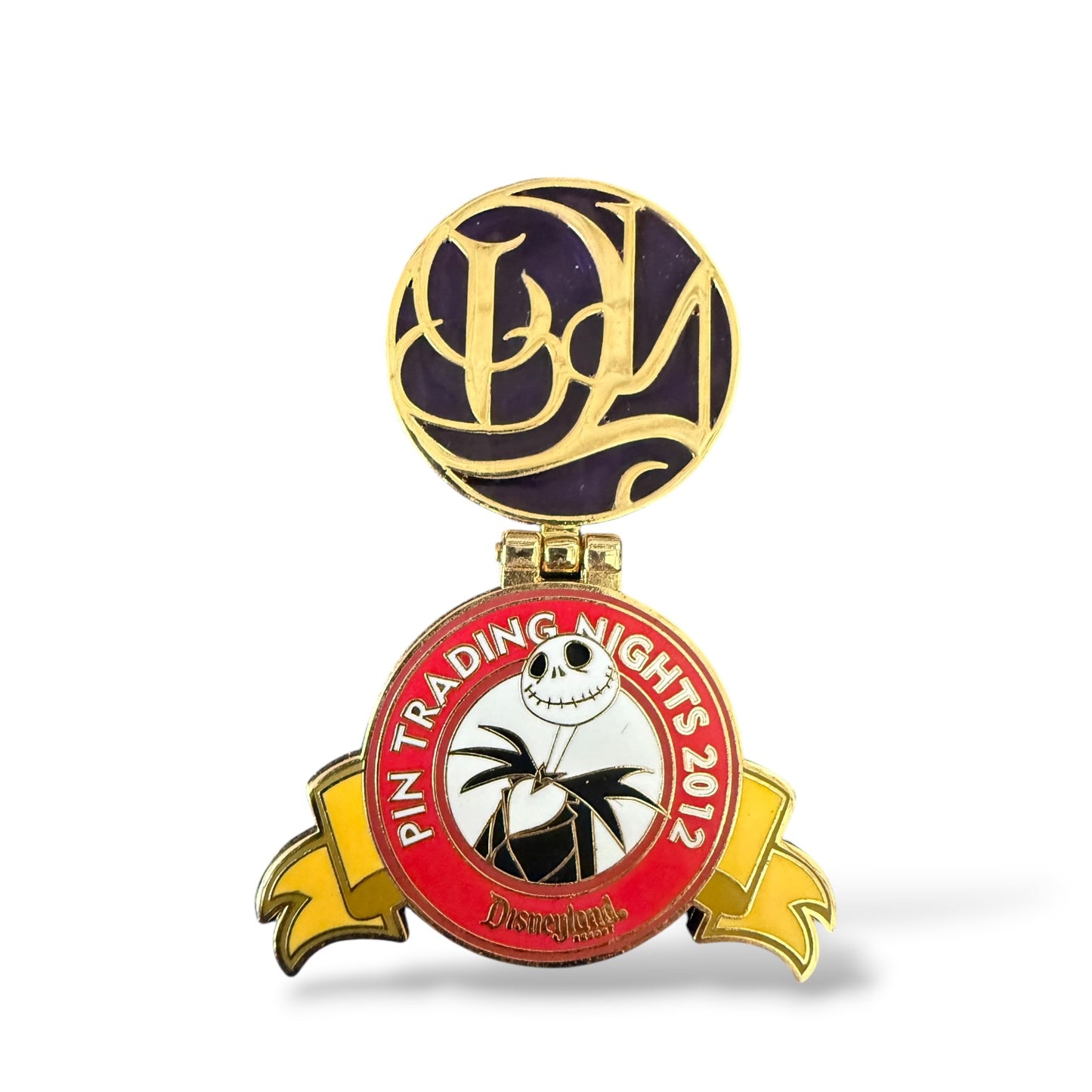 DLR Pin Trading Nights 2012 Jack Skellington Pin