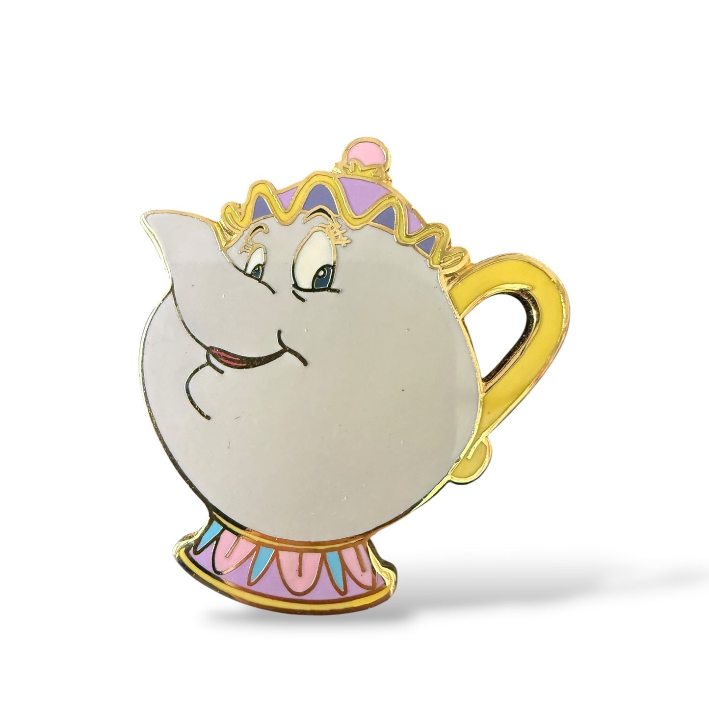 Disney Parks Core Character Mrs. Potts Side Profile Pin