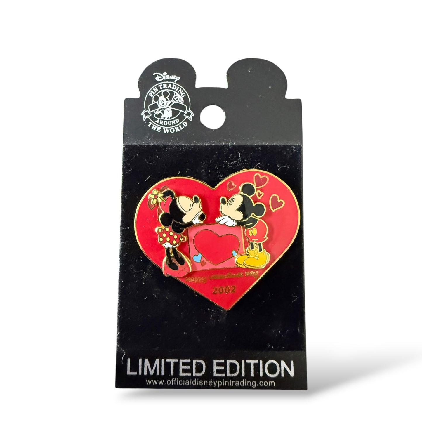 WDW Valentine's Day 2002 Mickey and Minnie Pin
