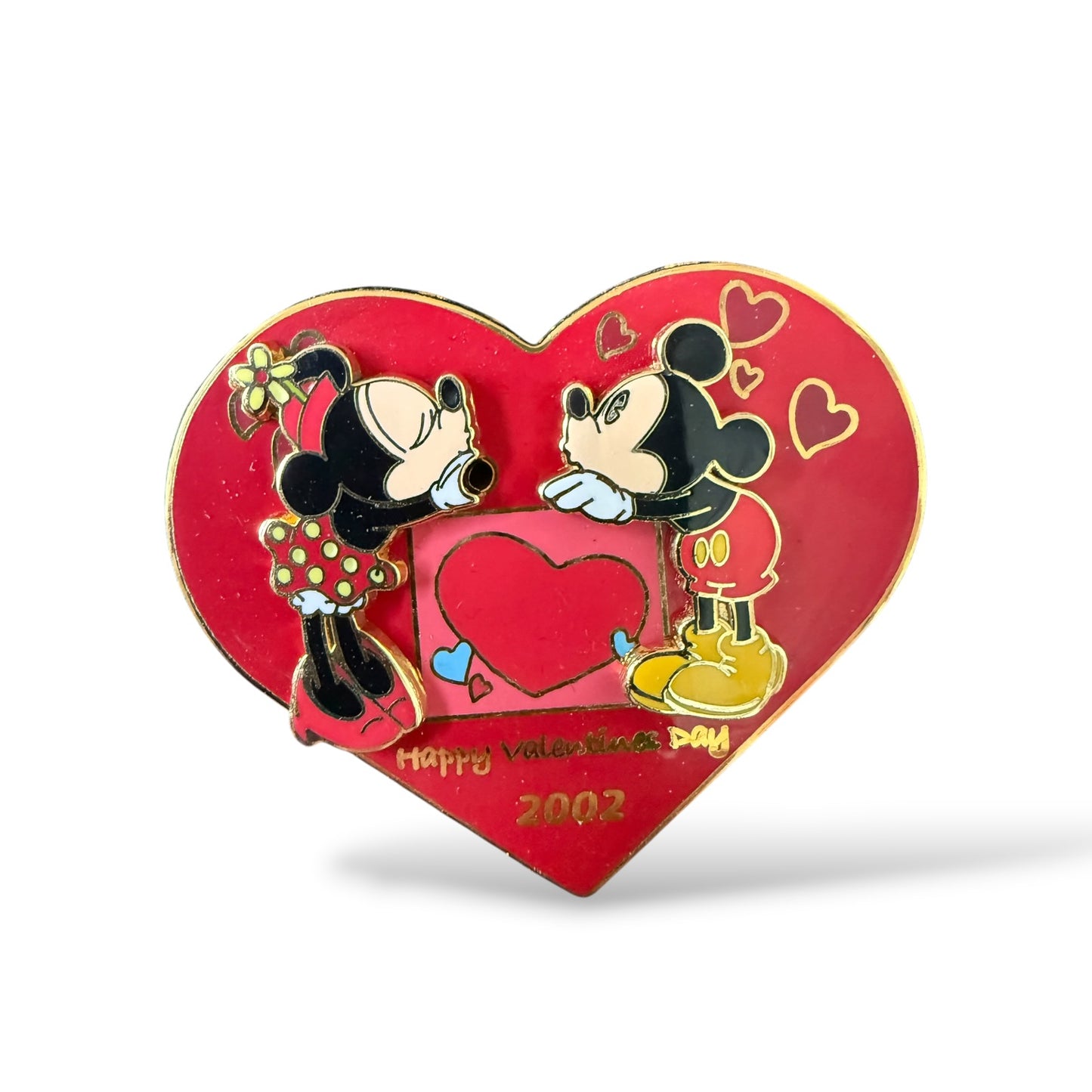 WDW Valentine's Day 2002 Mickey and Minnie Pin