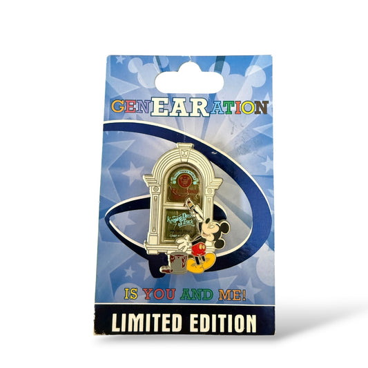 WDW GenEARation D Countdown Collection Mickey Painting Window at Magic Kingdom Pin