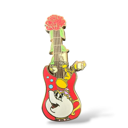 Disney Parks Character Guitars Mystery Mrs. Potts Pin