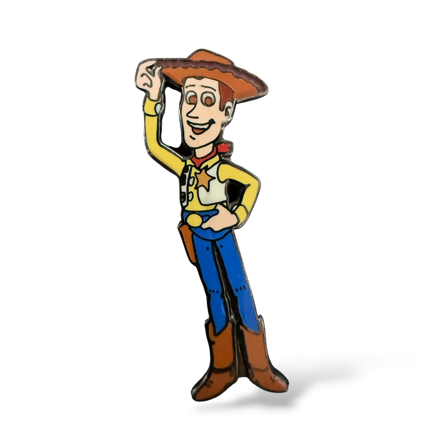 Disney Parks Core Character Woody Without Plaid Shirt or Cow Spots on Vest Pin