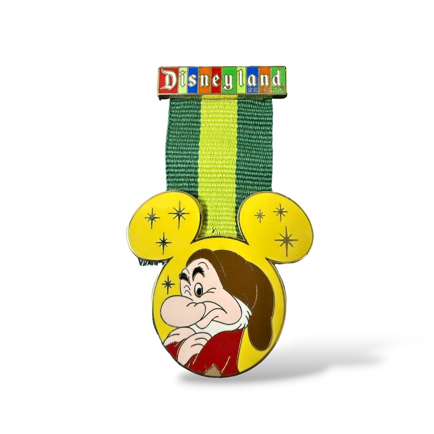 DLR Character Medal Grumpy Pin
