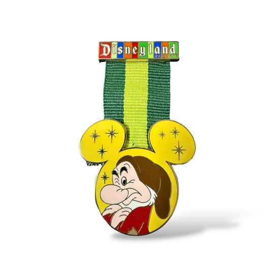 DLR Character Medal Grumpy Pin