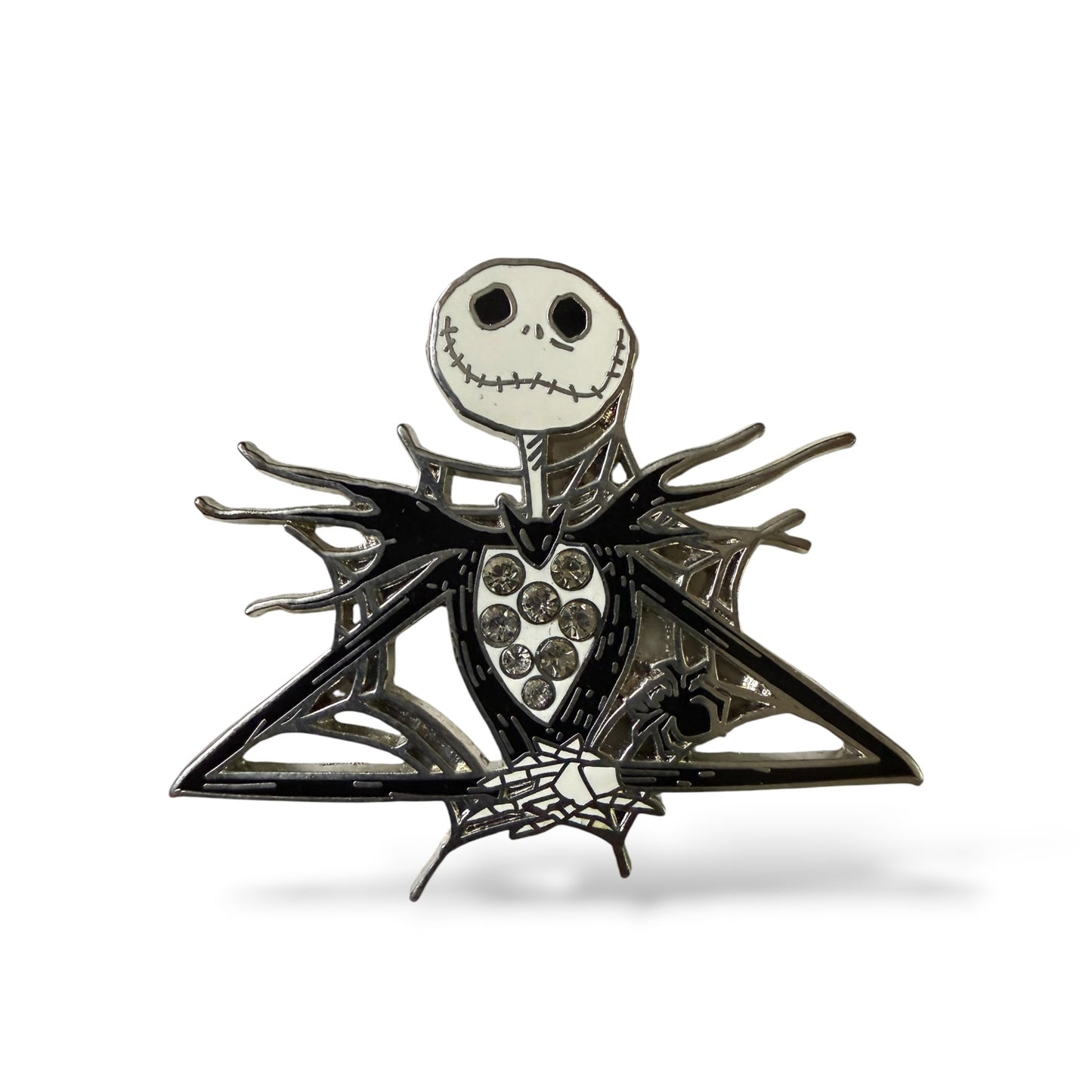 Disney Parks Jeweled Jack Skellington Pin