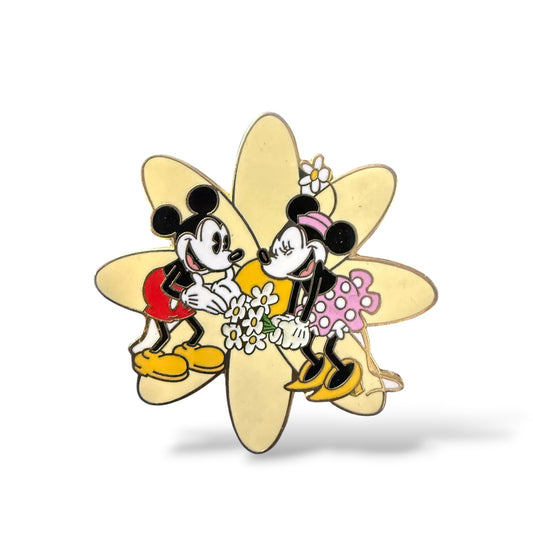 DLR Mickey and Minnie Daisy Pin