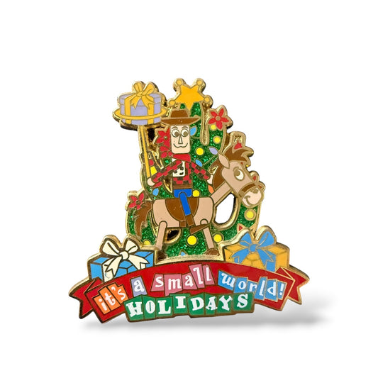 DLR Small World Woody Happy Holidays 2013 Pin