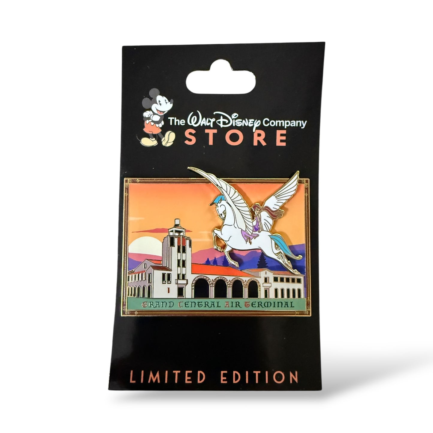 DEC Grand Central Air Terminal Pegasus and Megara Pin
