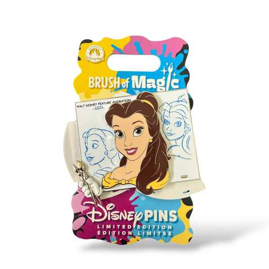 Disney Store Disney Brush of Magic Belle Pin
