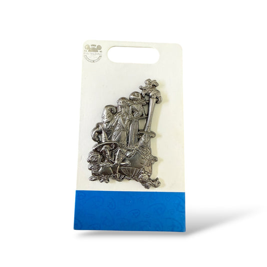 Disney Parks Sculpted Nightmare Before Christmas Cast Pin
