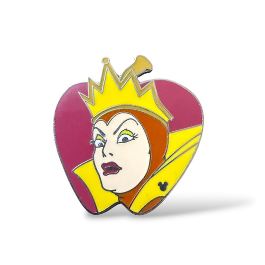Cast Lanyard Villains Evil Queen Hidden Mickey Pin