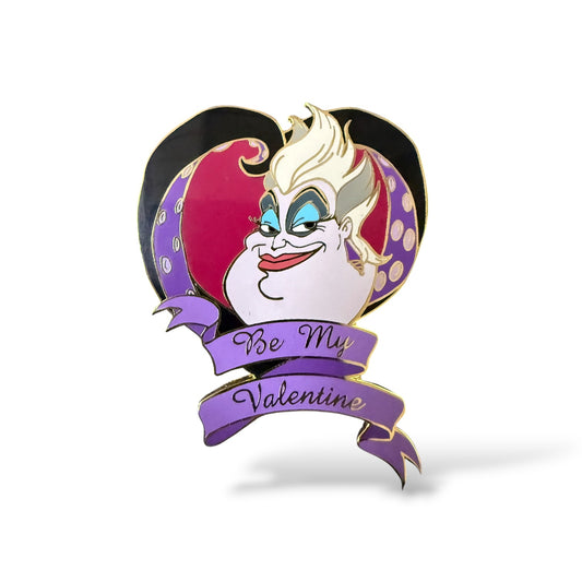 Disney Auctions Villains Be My Valentine Ursula Pin