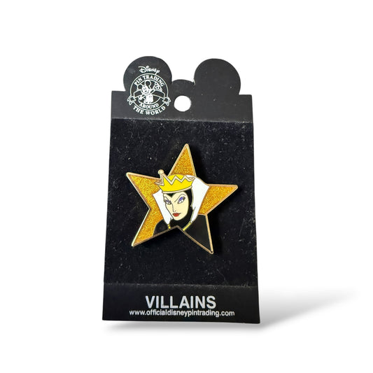 Disney Shopping Gold Star Evil Queen Pin