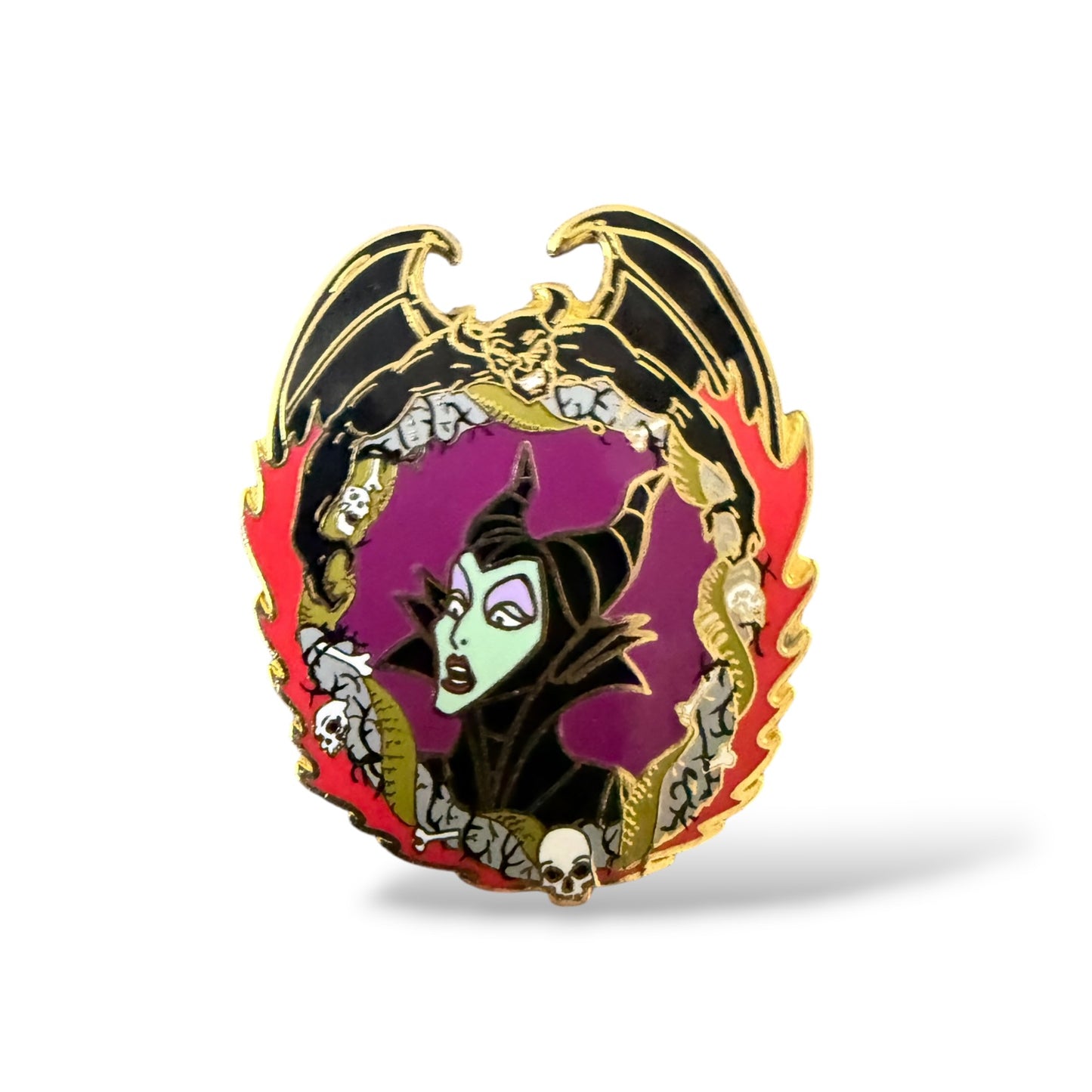 JDS Walt Disney 100th Year Villains Maleficent Pin