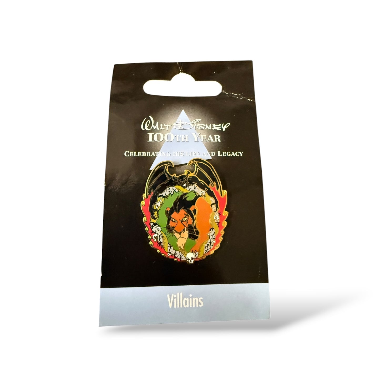 JDS Walt Disney 100th Year Villains Scar Pin