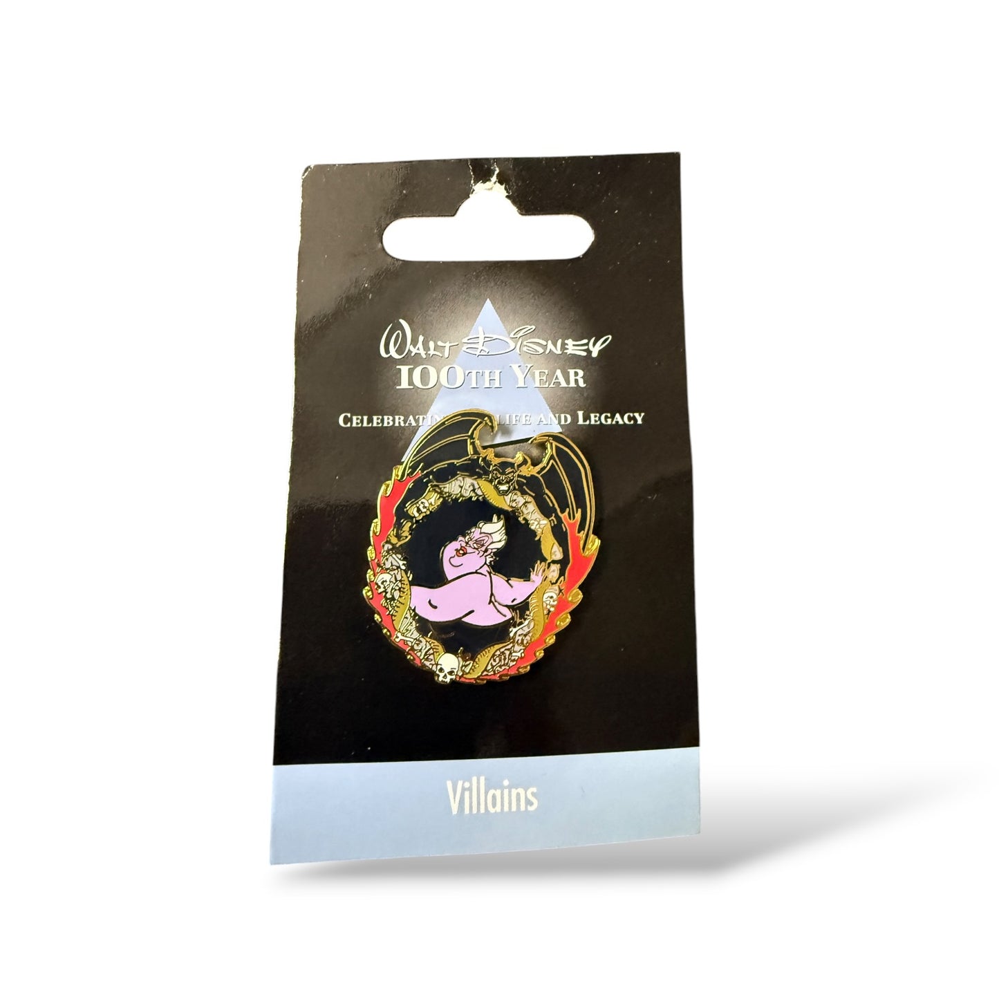 JDS Walt Disney 100th Year Villains Ursula Pin