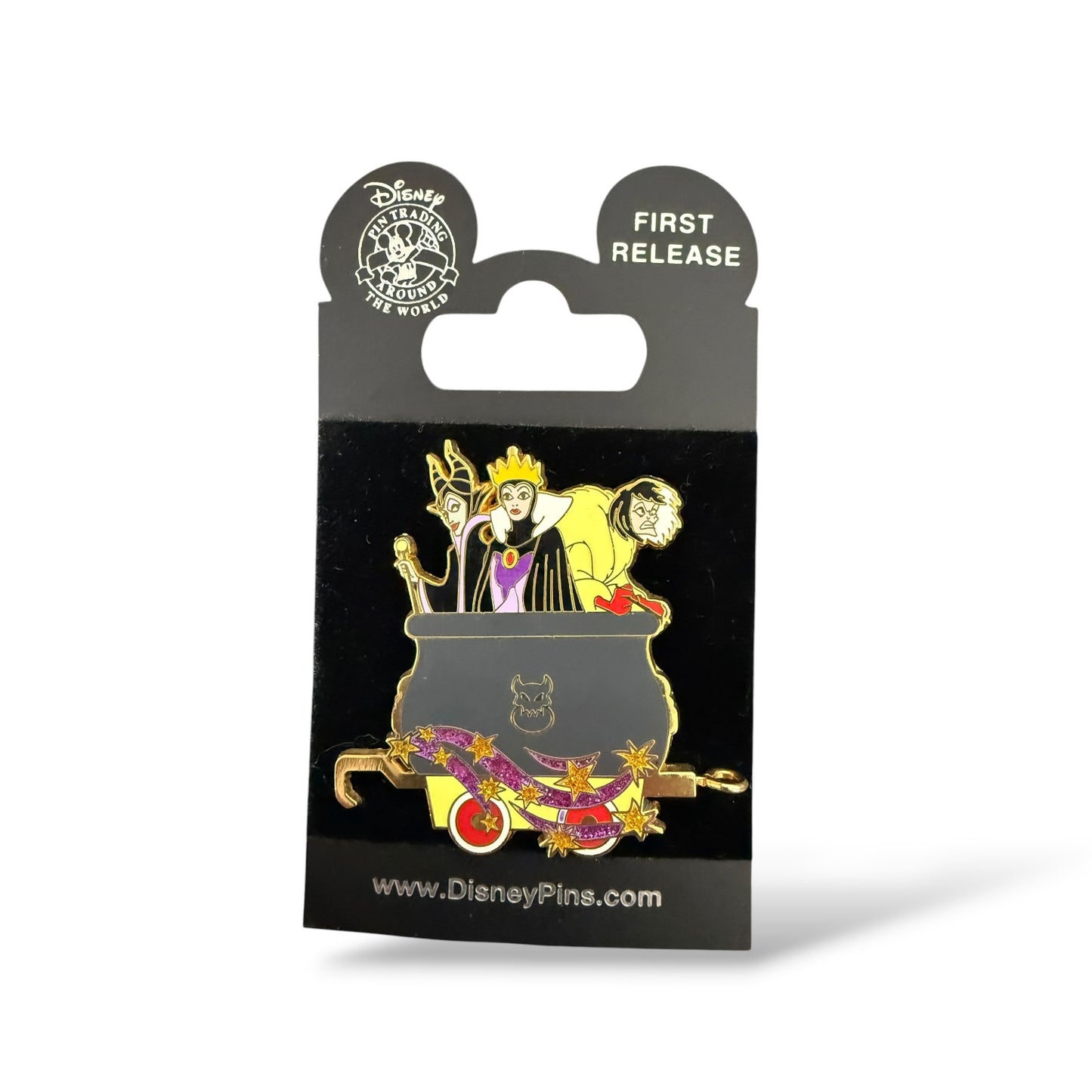 Disney Parks Character Train Mystery Tin Villainesses Pin