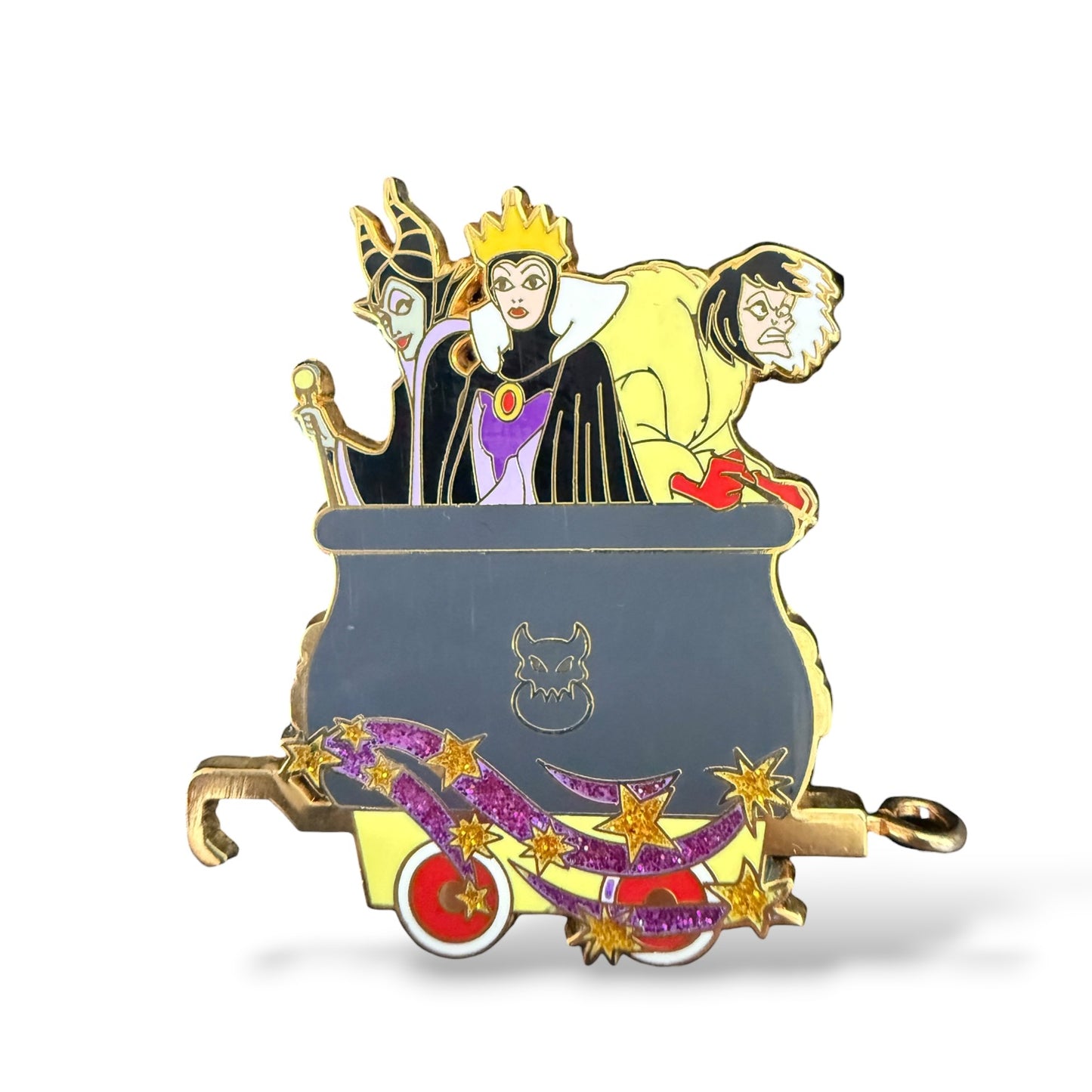 Disney Parks Character Train Mystery Tin Villainesses Pin